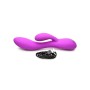 Vibrador Doble Estimulación XR Morado Silicona de XR, Vibradores dobles - Ref: M0402999, Precio: 30,07 €, Descuento: %