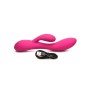 Vibrador Doble Estimulación XR Rosa Silicona de XR, Vibradores dobles - Ref: M0403000, Precio: 30,07 €, Descuento: %