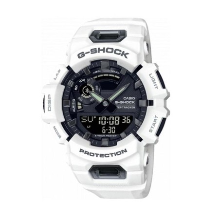 Relógio masculino Casio GBA-900-7AER Branco Preto (Ø 49 mm) de Casio, Relógios com braselete - Ref: S7231057, Preço: 146,29 €...