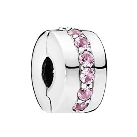 Charm da Donna Pandora PINK SPARKLING ROW CLIP di Pandora, Bead Charm - Rif: S7233713, Prezzo: 67,58 €, Sconto: %