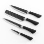 Set di Coltelli Black Shark Swiss·Q Namiutsu InnovaGoods 4 Pezzi