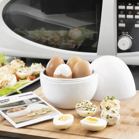 Microwave Egg Boiler with Recipe Booklet Boilegg InnovaGoods | Tienda24 Tienda24.eu