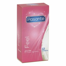 Préservatifs Pasante Feel 12 Unités de Pasante, Préservatifs masculins - Réf : M0403029, Prix : 4,28 €, Remise : %