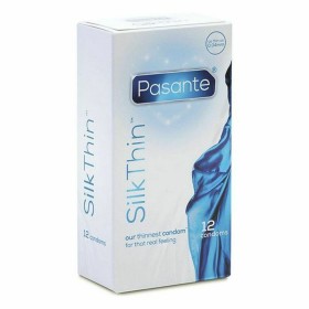 Preservativi Pasante Silk Thin 12 12 Unità di Pasante, Preservativi maschili - Rif: M0403055, Prezzo: 5,08 €, Sconto: %