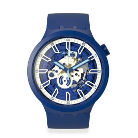 Men's Watch Swatch ISWATCH BLUE (Ø 47 mm) by Swatch, Wrist Watches - Ref: S7262984, Price: 157,92 €, Discount: %