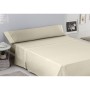 Juego de Sábanas Alexandra House Living Crema Cama de 150 3 Piezas de Alexandra House Living, Sábanas y fundas de almohada - ...