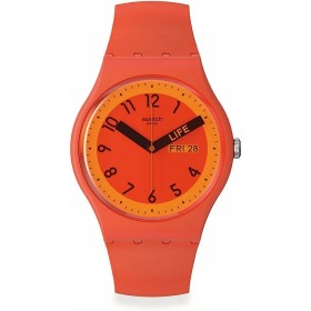 Men's Watch Swatch PROUDLY RED (Ø 41 mm) by Swatch, Wrist Watches - Ref: S7263028, Price: 124,15 €, Discount: %