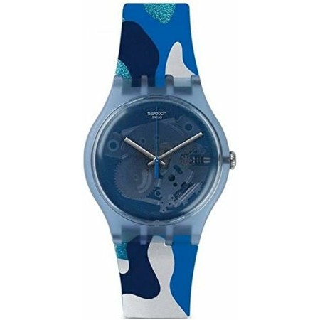 Montre Homme Swatch SILVERSCAPE (Ø 41 mm) de Swatch, Montres bracelet - Réf : S7263033, Prix : 157,92 €, Remise : %