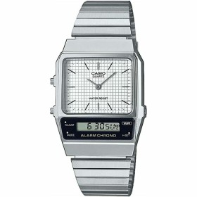 Reloj Unisex Casio VINTAGE EDGY COLLECTION Plateado (Ø 40 mm) de Casio, Relojes de pulsera - Ref: S7263494, Precio: 80,08 €, ...