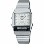 Montre Unisexe Casio VINTAGE EDGY COLLECTION Argenté (Ø 40 mm) de Casio, Montres bracelet - Réf : S7263494, Prix : 80,08 €, R...