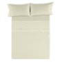 Bedding set Alexandra House Living Cream Super king 4 Pieces by Alexandra House Living, Sheets and pillowcases - Ref: D160005...