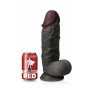 Dildo Captain Red Negro de Captain Red, Dildos clásicos - Ref: M0403124, Precio: 34,51 €, Descuento: %