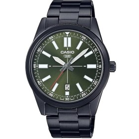 Relógio masculino Casio COLLECTION Preto Verde (Ø 41 mm) de Casio, Relógios com braselete - Ref: S7273340, Preço: 84,34 €, De...