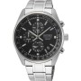 Men's Watch Seiko SSB379P1 Black Silver by Seiko, Wrist Watches - Ref: S7273823, Price: 290,24 €, Discount: %