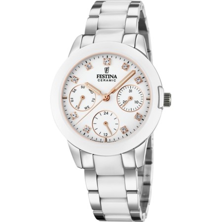 Montre Homme Festina F20497/1 Argenté (Ø 35 mm) de Festina, Montres bracelet - Réf : S7275081, Prix : 195,58 €, Remise : %