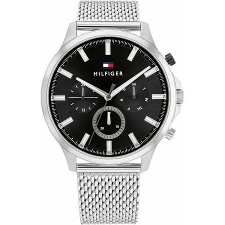 Montre Homme Tommy Hilfiger 1683473 Noir Argenté de Tommy Hilfiger, Montres bracelet - Réf : S7276409, Prix : 202,93 €, Remis...