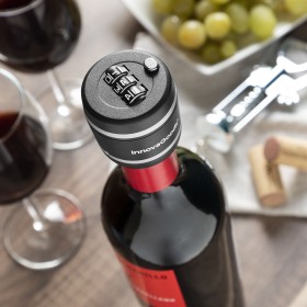 Vacuum Stopper for Wine Stainless steel 2 Pieces (24 Units) (2 pcs) | Tienda24 Tienda24.eu