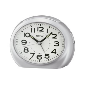 Analoger Wecker Timemark Weiß LED Leicht Leise Snooze Nachtbetrieb 9 x 9 x 5,5 cm (9 x 9 x 5,5 cm) | Tienda24 - Global Online Shop Tienda24.eu