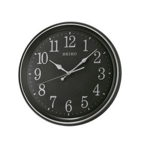 Reloj de Pared Home ESPRIT Negro Gris PVC 30 x 4,7 x 30 cm (2 Unidades) | Tienda24 - Global Online Shop Tienda24.eu