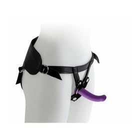 Consolador con arnés Virgite Morado S de Virgite, Dildos con arnés - Ref: M0403176, Precio: 32,55 €, Descuento: %