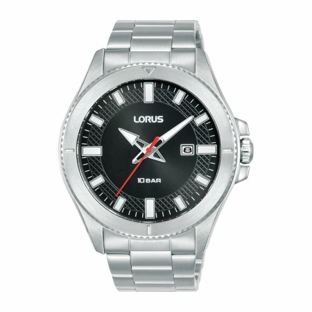 Reloj Hombre Lorus RH995PX9 Negro Plateado de Lorus, Relojes de pulsera - Ref: S7286600, Precio: 110,72 €, Descuento: %