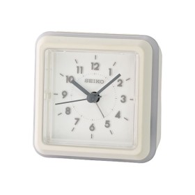 Réveil Analogique Timemark Blanc Lumière LED Silencieux Snooze Mode nuit 9 x 9 x 5,5 cm (9 x 9 x 5,5 cm) | Tienda24 - Global Online Shop Tienda24.eu