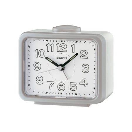 Pendule Réveil Seiko QHK061N Gris de Seiko, Réveils - Réf : S7286669, Prix : 64,49 €, Remise : %