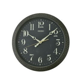 Wall Clock Seiko QXA815K Black Plastic by Seiko, Wall Clocks - Ref: S7286696, Price: 166,57 €, Discount: %