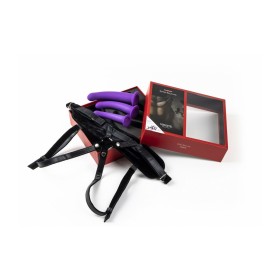 Consolador con arnés Virgite Morado S/M/L de Virgite, Dildos con arnés - Ref: M0403179, Precio: 57,83 €, Descuento: %