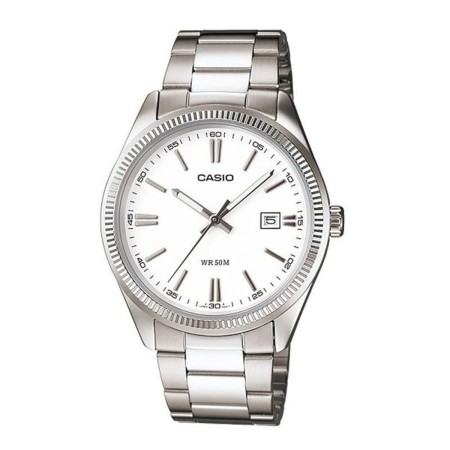 Reloj Hombre Casio DATE WHITE (Ø 30 mm) (Ø 32 mm) de Casio, Relojes de pulsera - Ref: S7290164, Precio: 76,47 €, Descuento: %