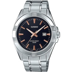 Relógio masculino Casio COLLECTION Preto Prateado (Ø 43,5 mm) de Casio, Relógios com braselete - Ref: S7290289, Preço: 73,48 ...