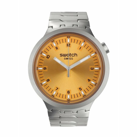 Relógio unissexo Swatch SB07S103G Amarelo Prateado de Swatch, Relógios com braselete - Ref: S7291270, Preço: 268,91 €, Descon...