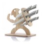 Set of Knives with Wooden Base Spartan InnovaGoods 7 Pieces | Tienda24 Tienda24.eu