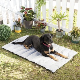 Cama para cão Gloria Cadaqués Bege 60 x 50 cm Retangular | Tienda24 Tienda24.eu