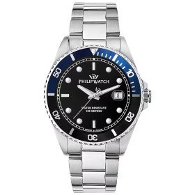 Men's Watch Philip Watch R8253597091 Black Silver by Philip Watch, Wrist Watches - Ref: S7295477, Price: 514,73 €, Discount: %