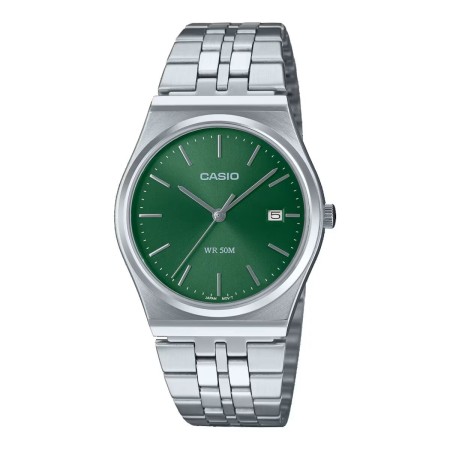 Men's Watch Casio MTP-B145D-3AVEF Green Silver (Ø 35 mm) by Casio, Wrist Watches - Ref: S7295934, Price: 100,02 €, Discount: %