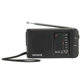 Radio transistor Aiwa RS44 Noir AM/FM de Aiwa, Radio portables - Réf : S7602405, Prix : 29,49 €, Remise : %