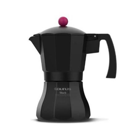 Cafeteira Italiana Taurus KCP9006I 6T Preto Alumínio 6 Copos | Tienda24 - Global Online Shop Tienda24.eu