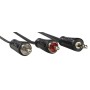 Audio Jack to 2 RCA Cable Hama 00205110 Black 1,5 m by Hama, Cables - Ref: S7603099, Price: 4,78 €, Discount: %