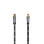 Antenna cable Hama 00205070 1,5 m Black | Tienda24 - Global Online Shop Tienda24.eu