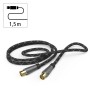 Antenna cable Hama 00205070 1,5 m Black | Tienda24 - Global Online Shop Tienda24.eu