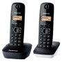 Téléphone Sans Fil Panasonic Corp. KXTG1612SP1 Noir de Panasonic, Téléphones fixes et résidentiels - Réf : S7603315, Prix : 3...