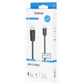 Cable Micro USB Hama 00200632 Negro 1,5 m de Hama, Cables USB - Ref: S7603387, Precio: 9,45 €, Descuento: %