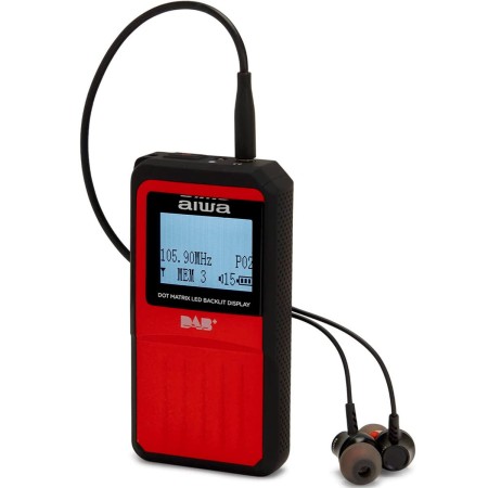 Transistor Radio Aiwa RD20DABRD ROJA Red FM DAB+ by Aiwa, Radios - Ref: S7603638, Price: 48,06 €, Discount: %