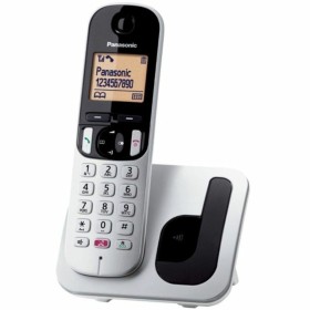 Telefone sem fios Panasonic KXTGC250SPS Prateado de Panasonic, Telefones analógicos - Ref: S7603664, Preço: 32,43 €, Desconto: %