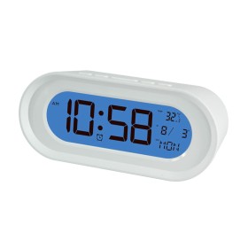 Alarm Clock ELBE RD701 White by ELBE, Alarm clocks - Ref: S7604065, Price: 9,45 €, Discount: %