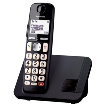 Teléfono Inalámbrico Panasonic KXTGE250SPB Negro de Panasonic, Teléfonos analógicos - Ref: S7605831, Precio: 52,13 €, Descuen...