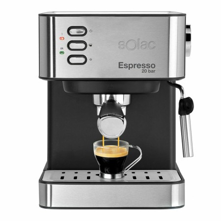 Caffettiera Express Solac CE4481 Nero Acciaio 850 W di Solac, Macchine da caffè superautomatiche - Rif: S7607876, Prezzo: 93,...