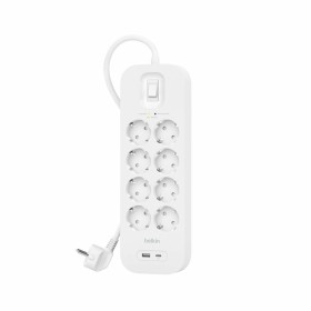 Protection from surges Belkin SRB003VF2M (2 m) by Belkin, Power Strips - Ref: S7608870, Price: 44,62 €, Discount: %