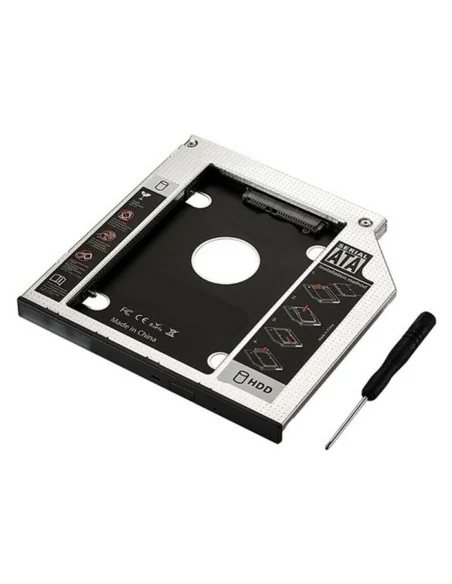 Adaptador HDD/SSD SATA para Unidad Óptica (9,5 mm) Ewent EW7003 | Tienda24 Tienda24.eu